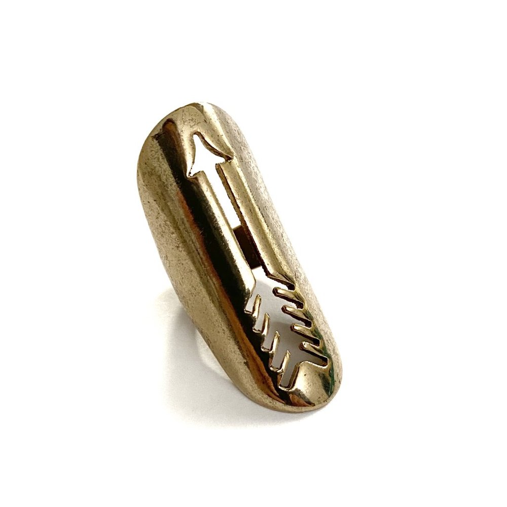 House of Harlow Long Arrow Ring in Gold